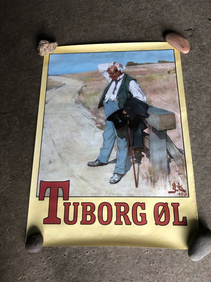 Tuborg plakater, Svend Johansen og storm p, motiv: Øl