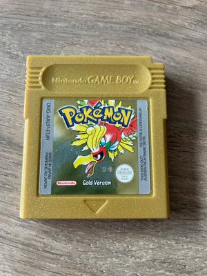 Pokémon Gold [nyt batteri], Gameboy Color, Renset og testet 100% i orden og originalt

Bemærk: lever
