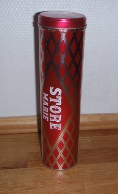 Dåser, Blikdåse Store Marie, Her sælges 1 stk Blikdåse for Store Marie - H: 25,5 cm - fin stand