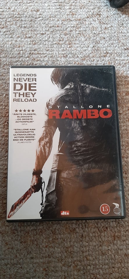 Rambo, DVD, action