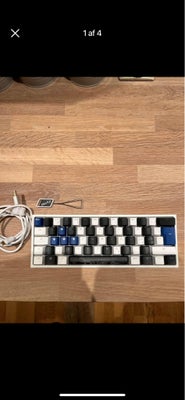 Tastatur, Ducky one mini, Perfekt, Ducky one 2 mini gamer keyboard med lys. 

Fremstår perfekt stand