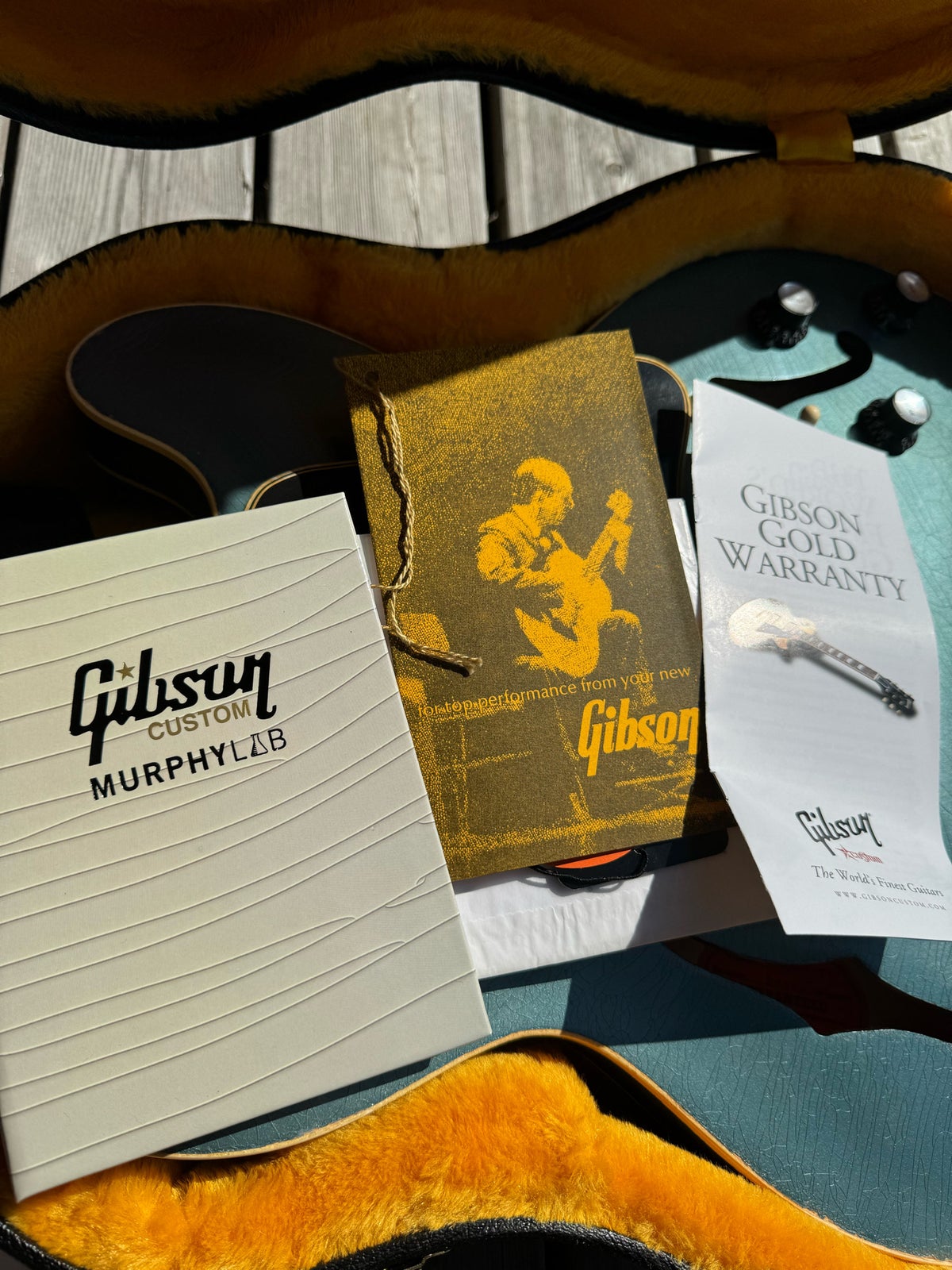 Elguitar, Gibson Gibson ES-335 Murphy lab 1964 reissure