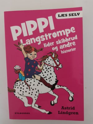 Pippi Langstrømpe lider skibbrud, Astrid Lindgren, anden bog, Dejlig læs-selv bog om Pippi Langstrøm