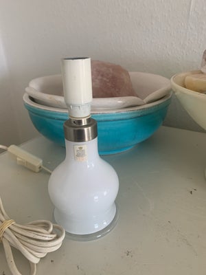Anden bordlampe, Holmegaard/Clarie, Bordlampe i mundblæst glas - Model Claire - 
Producent Holmegaar