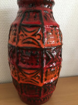 Keramik, West. Germany Vase, Retro Tysk Vase.