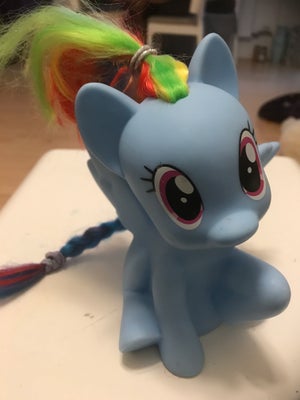 My Little Pony, Rainbowdash, ?, 15 cm høj figur af Rainbowdash, som man kan rede hår på. Fin stand d