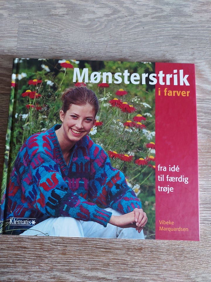 Mønsterstrik i farver, Vibeke Marquardsen, emne: