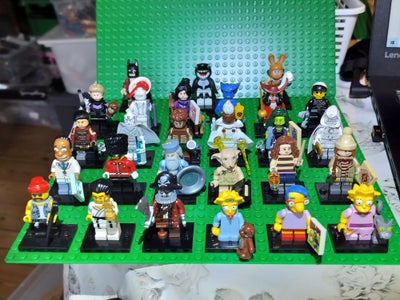 Lego Minifigures, serie figurer #2 hele, lego serie figure.. disser figurer er hele med tilbehør

1)