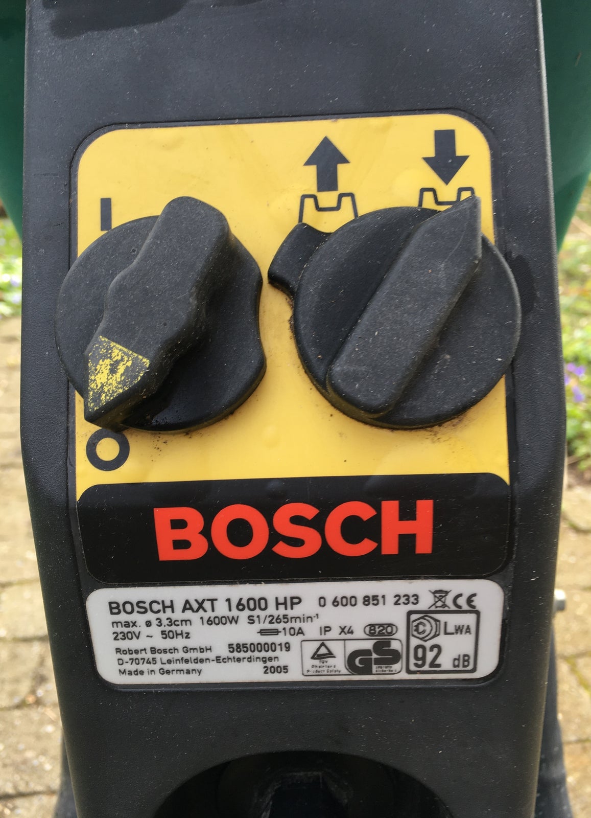 Kompostkværn, Bosch AXT 1600 HP