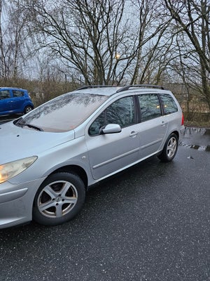 Peugeot 307, Benzin, 2006, km 252, træk, aircondition, ABS, airbag, 5-dørs, centrallås, startspærre,