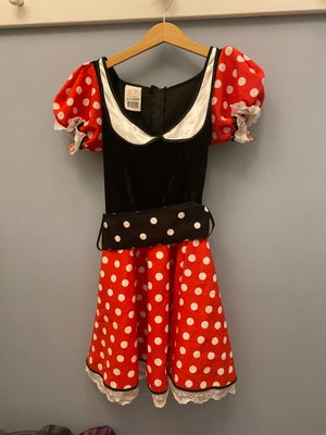 Udklædningstøj, Minnie Mouse, ., str. 140, Til fastelavn eller halloween. Minnie kostume. Der står s