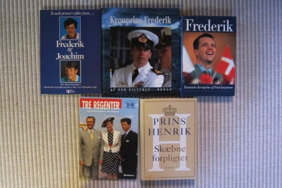 Frederik Danmarks Kronprins, Tre regenter, Poul Jørgensen, emne: historie og samfund, 2 bøger om Kon