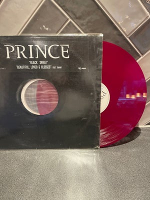 Single, Prince , Black Sweat / Beautiful, loved & blessed , Funk/soul, Ekstrem sjælden Prince 12” vg