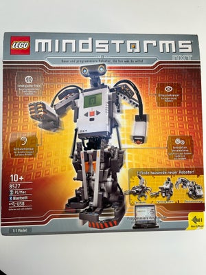 Lego Mindstorm, NXT 8527, Komplet sæt med controller, motor, sensor og software