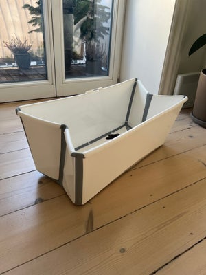 Badekar, Stokke Flexi badekar, Stokke, Hvidt Stokke Flexi badekar sælges, badekarret har været brugt