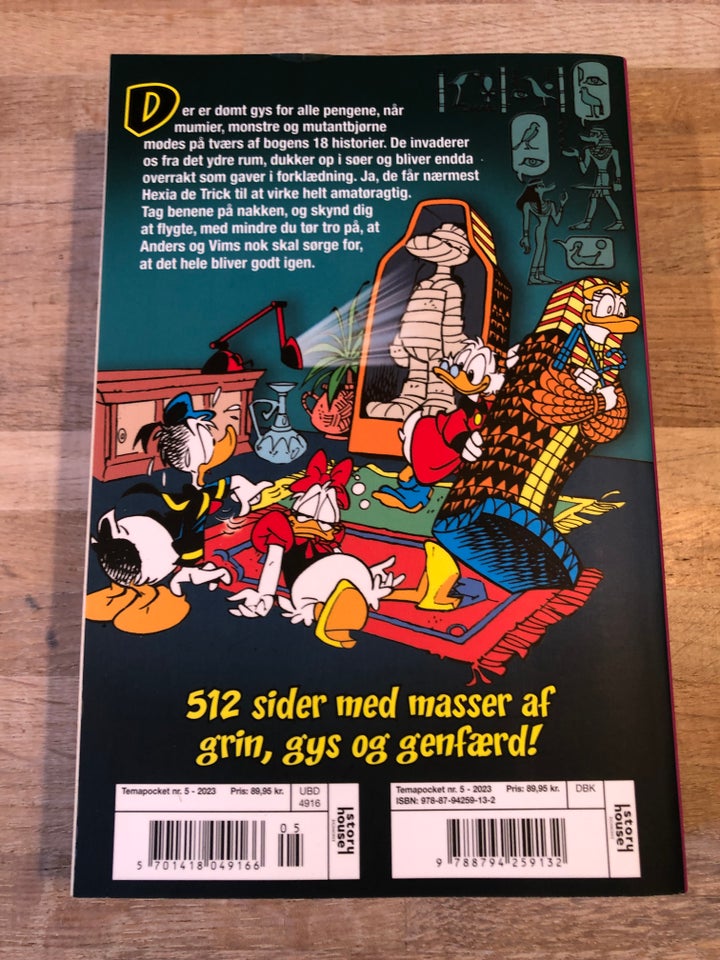 Temabog nr. 127 - Grin, Gys og Genfærd, Disney