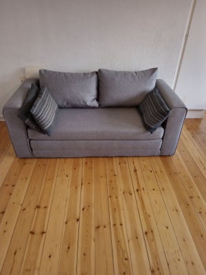 Sovesofa, Sovesofa/sofa 155cm x H55 cm
Slået ud måler den 200 cm 
Pæn stand. Fra dyre-/røgfrit hjem.