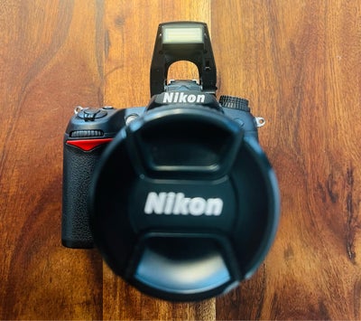 Nikon D7000, spejlrefleks, Perfekt, Nikon D7000 hus
16.2MP CMOS sensor
1080p HD video recording with