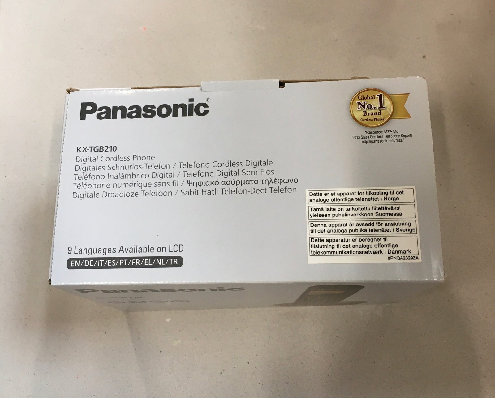 Panasonic Fastnet NY, KX-TGB210, Perfekt