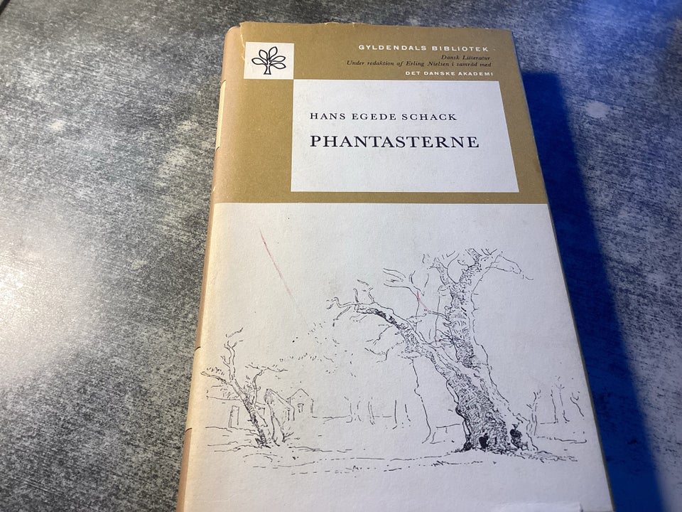 Phantasterne , Hans Egede Scahck 157, genre: roman