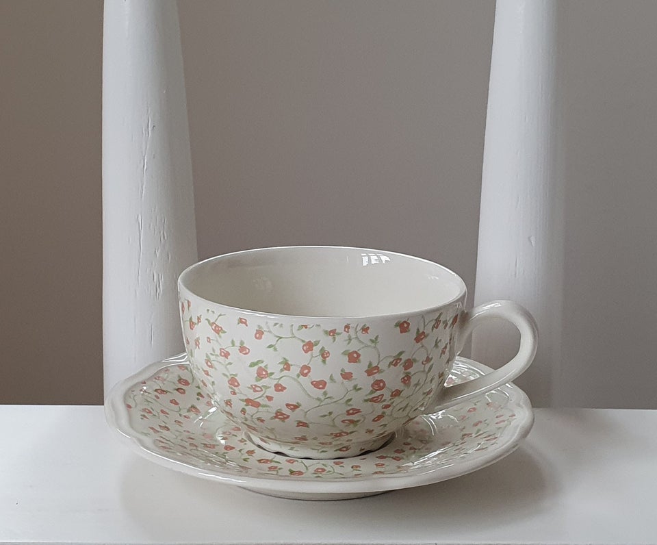 Porcelæn, Kaffe - tekopper, Ikea 161 14 Alvine Arv Ros