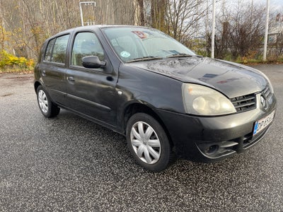 Renault Clio II, 1,2 8V Storia, Benzin, 2007, km 27100, sort, nysynet, aircondition, ABS, airbag, 5-