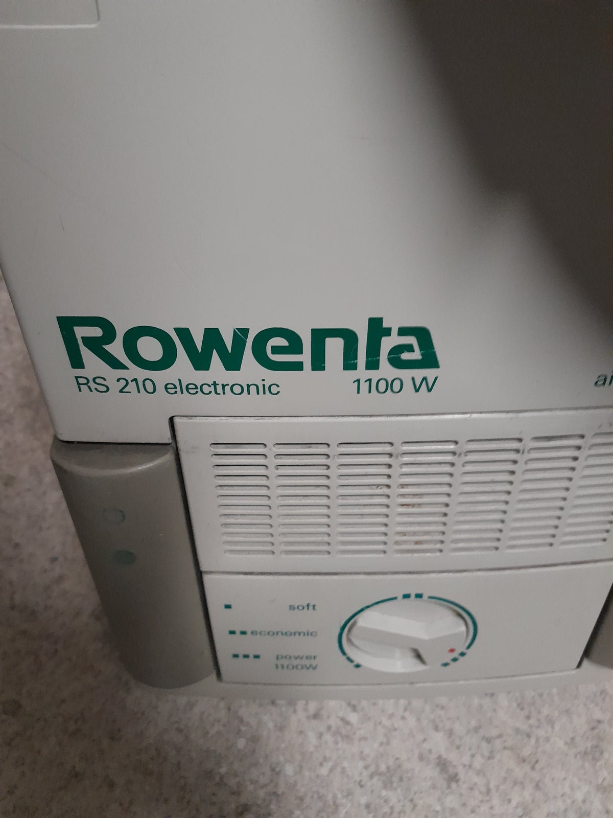 Støvsuger, Rowenta Rs 210 electronics, 1100 watt