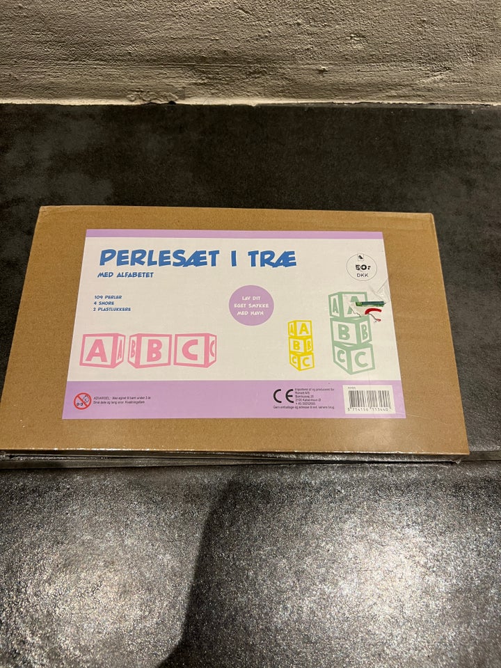 Perler/plader, Perlesæt i træ