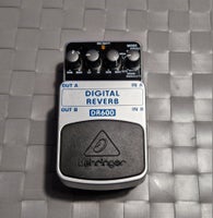 Guitar Pedal, Behringer Digital Reverb