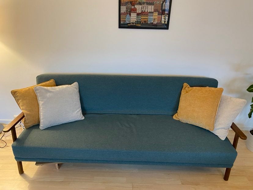 Sovesofa, Sofabed Archie - sofa company - Green, b: 100 l: