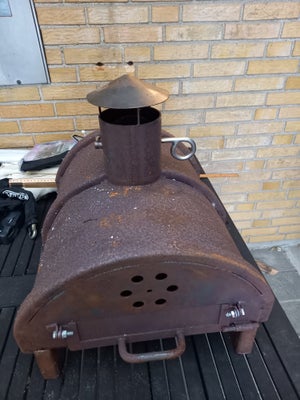 Anden grill, Pizzaovn, Lille sød pizza eller bageovn. 50 cm lang, 30 cm høj og 40 bred