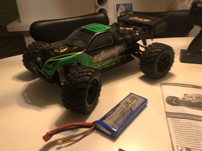 Fjernstyret bil, Brushless stealth 70 kmt 4WD off Road racer, skala 1/10, Sælger denne fine offroade