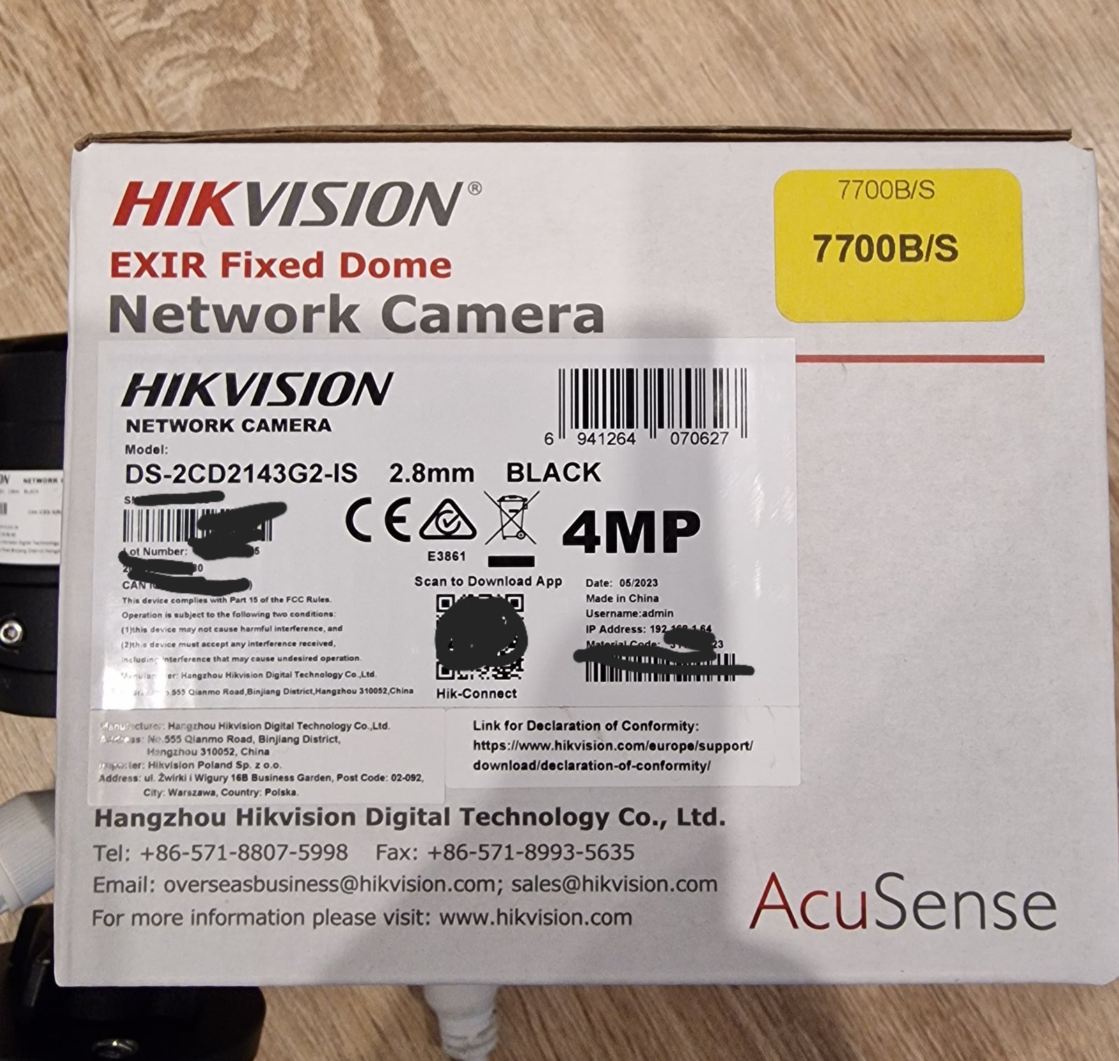 Overvågningskamera, Hikvision