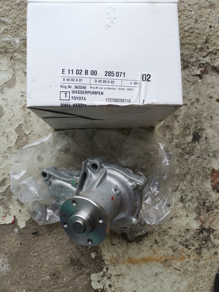 Andre reservedele, Vandpumpe, Toyota Carina