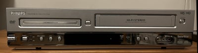 VHS videomaskine, Philips, DVD757VR , Perfekt, 
- Combi recorder
- DVD-afspiller / VHS-video recorde