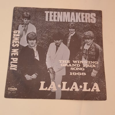 Single, Teenmakers, LA - LA - LA, Rock, Teenmakers LA - LA - LA
Triola TD 357
cover vg  plade vg---