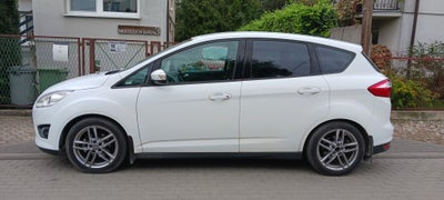 Ford C-MAX, 1,6 TDCi 115 Titanium, Diesel, 2014, km 251000, hvid, træk, klimaanlæg, ABS, airbag, 5-d