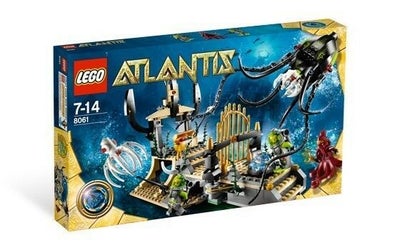 Lego Atlantis, 8061 Gateway of the Squid UÅBNET – dba.dk – Køb og