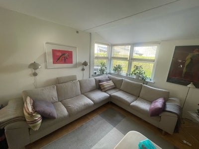 Hjørnesofa, Sælger denne store, venstrevendte sofa fra Ilva i beige.

Lange side måler: 290 cm
Korte