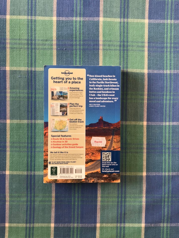 Western USA, Lonely Planet, emne: rejsebøger