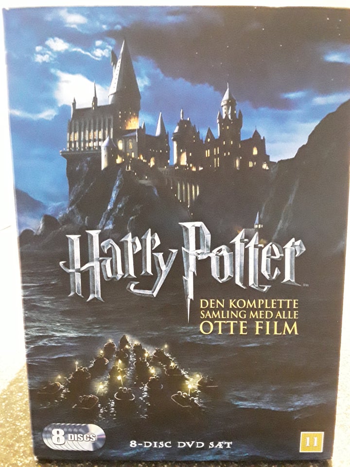 Harry Potter boksen, DVD, eventyr