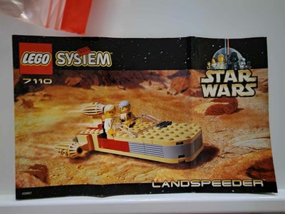 Lego Star Wars, 7110, Komplet med alle dele
Manual medfølger

Ingen kasse