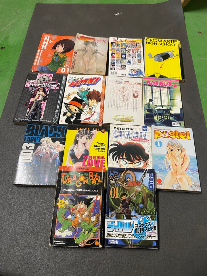 14 Manga bøger, Diverse