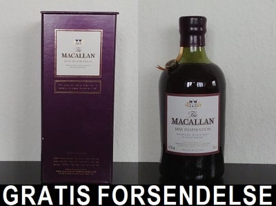 Spiritus, whisky, Macallan 1851 Inspiration
Highland Single Malt Scotch
41,3%, 700 ml
I original emb