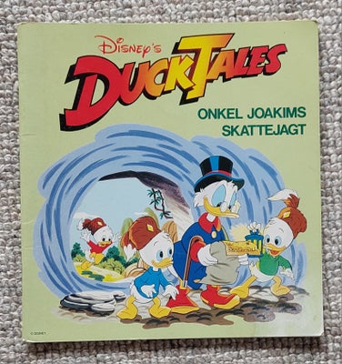 Onkel Joakims skattejagt, Disney, DuckTales bog.

Lydfil medfølger ikke, men kan findes på nettet og