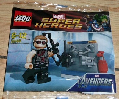 Lego Super heroes, 30165 Hawkeye with Equipment polybag, Lego 30165 Super heroes: The Avengers: Hawk