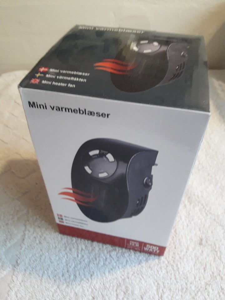 Varmeblæser, Mini 500watt