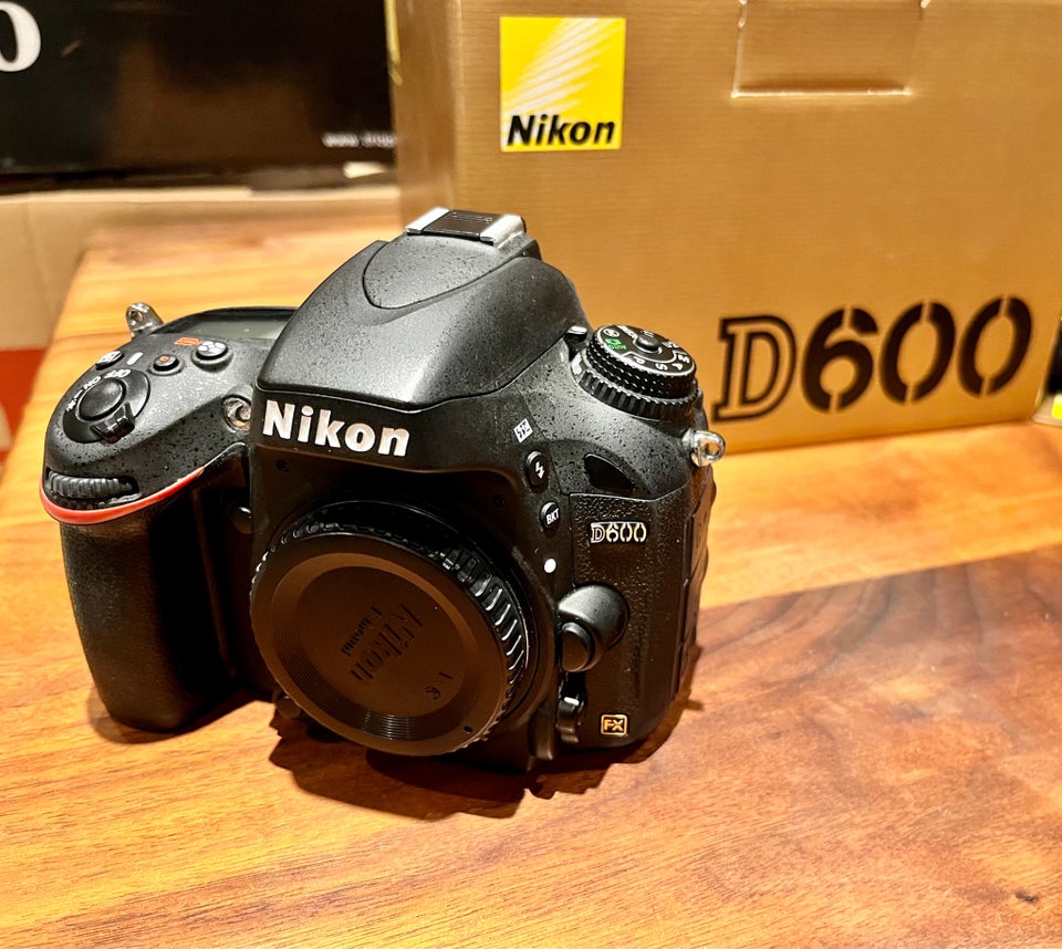 Nikon D600, spejlrefleks, 24,3 megapixels