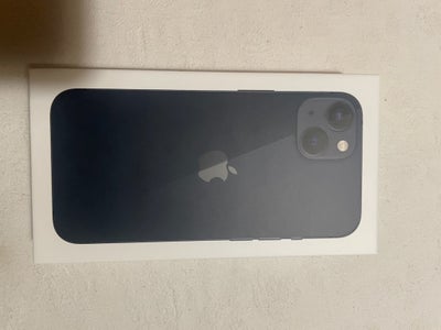 iPhone 13, 128 GB, sort, Perfekt, Helt nyt i phone som jeg vil gerne sælge 
Den er ikke åbent i Boks