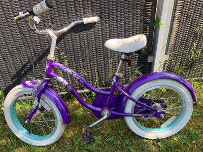 Pigecykel, cruiser, Electra, Hawaii, 16 tommer hjul, Lille pigecykel, har lidt rust. Jeg har støtteh